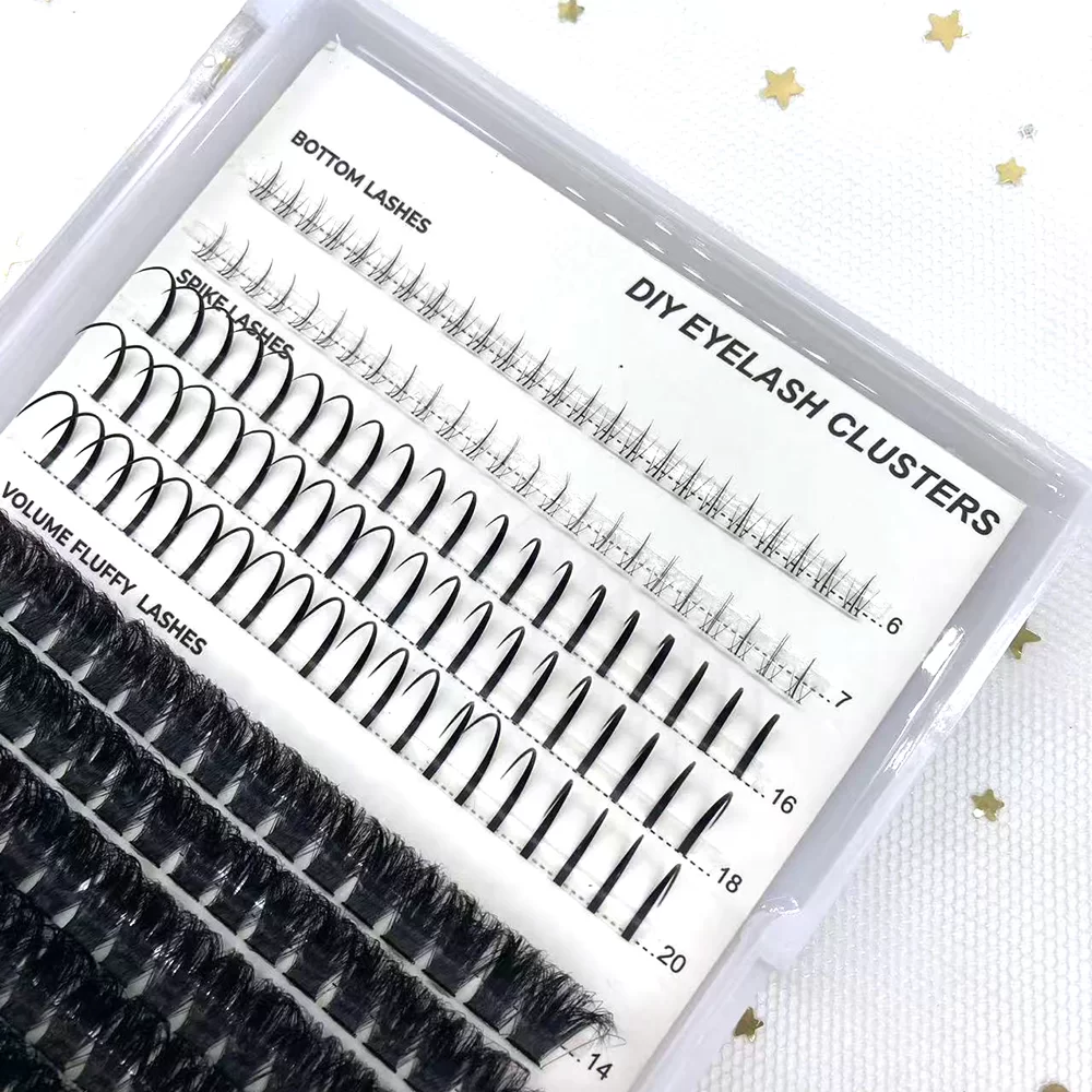 fluffy cluster lashes